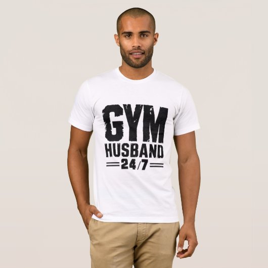 Gym Husband 24/7' T - Shirt (Vorne ganz)