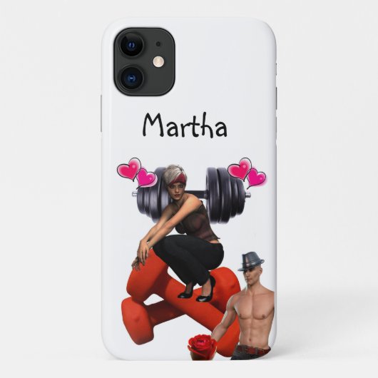 Gym Iphone Case (Rückseite)