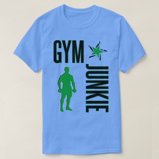 Gym-Junkie T-Shirt (Design vorne)