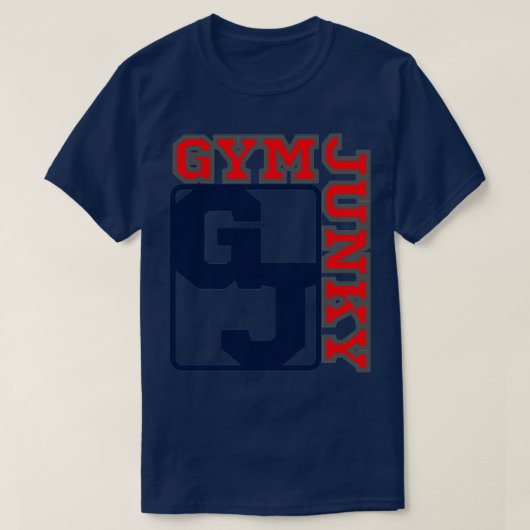 GYM JUNKY 23 T-Shirt (Design vorne)