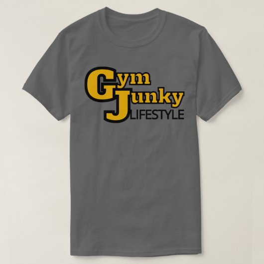 GYM JUNKY LIFESTYLE 21 T-Shirt (Design vorne)