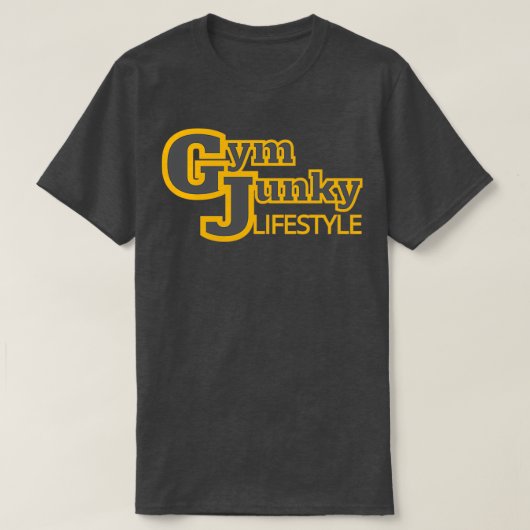 GYM JUNKY LIFESTYLE 2 T-Shirt (Design vorne)