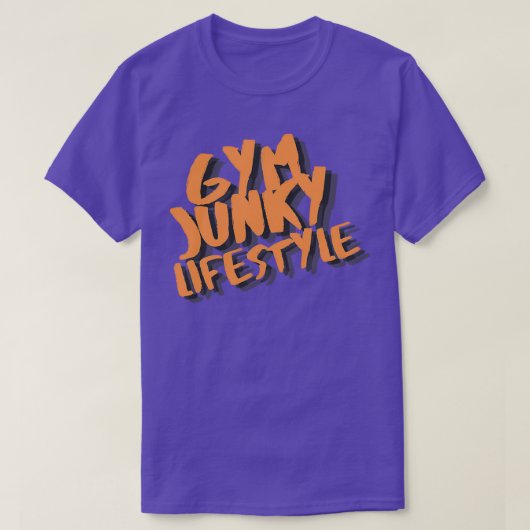 GYM JUNKY LIFESTYLE 5 T-Shirt (Design vorne)
