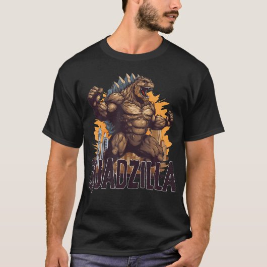 Gym Legends Quadzilla Funny Gym T-Shirt (Vorderseite)