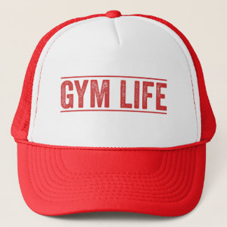 Gym Life Fitness Gym Rats Workout Krieger Fanatic Truckerkappe