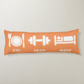 Gym Lifting Motivation Seitenschläferkissen (Rückseite)