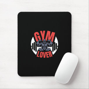 Gym Lover Gorilla Mousepad