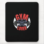 Gym Lover Gorilla Mousepad (Vorne)