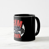 Gym Lover Gorilla Tasse (VorderseiteRechts)