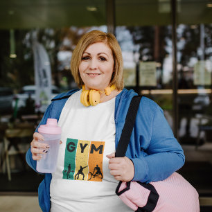 Gym Lover Große Größe T-Shirt