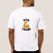Gym Lover - T-Shirt (Rückseite)