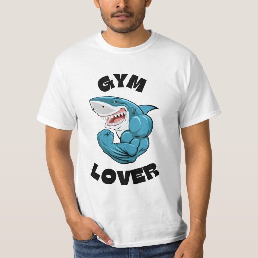 GYM LOVER T - SHIRT (Vorderseite)