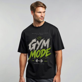 Gym Mode Savage Alpha T-Shirt – Disziplin schafft