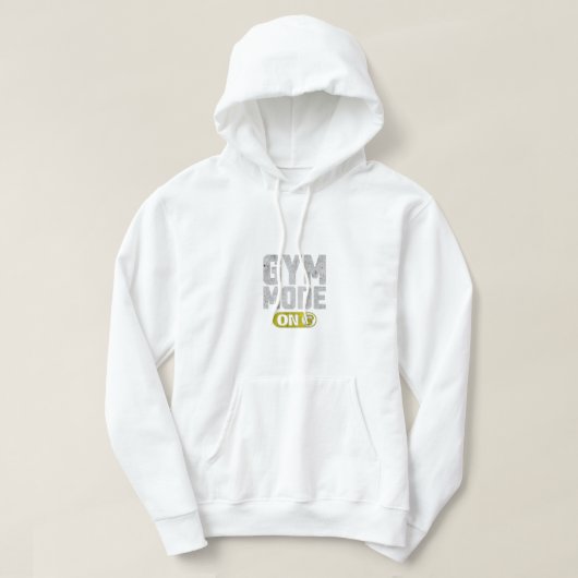 Gym-Modus aktiviert Hoodie (Design vorne)