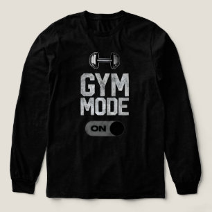 Gym-Modus AN   Fitness-Workout-Motivationsdesign Tri-Blend Shirt