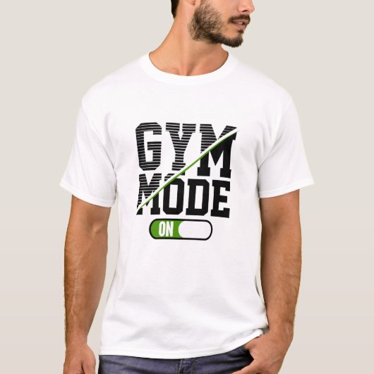 GYM-Modus bei Training GYM Workout T-Shirt (Vorderseite)