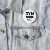 Gym-Modus – Hart Trainieren, Stark Bleiben Button (Beispiel)