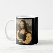 Gym Mona Lisa Muscle Fun Workout Fitness Kaffeetasse (Links)