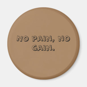 GYM-Motivation benutzerdefinierter Text Und Hellb Magnet