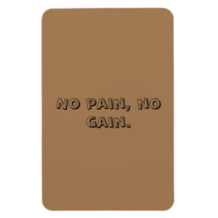 GYM Motivation Benutzerdefinierter Text und Hellb Magnet