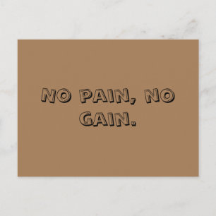 GYM Motivation Benutzerdefinierter Text Und Hellb Postkarte