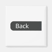 Gym Motivation Funny 0 Fors Given Men's Magnet (Vorne)