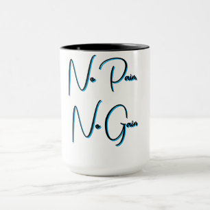 Gym Motivation für die Tasse der Fitness Krieger