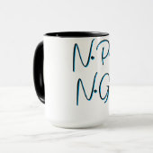 Gym Motivation für die Tasse der Fitness Krieger (Vorderseite Links)