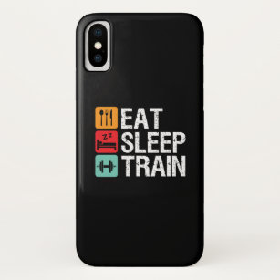 Gym Motivation Workout Fitness Sleep Bahn essen Case-Mate iPhone Hülle