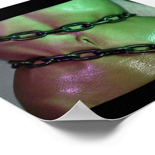 Gym Motivation Workout Poster (Ecke)