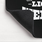 Gym Motivation Workout Yeah Buddy Light Weight Mousepad (Ecke)