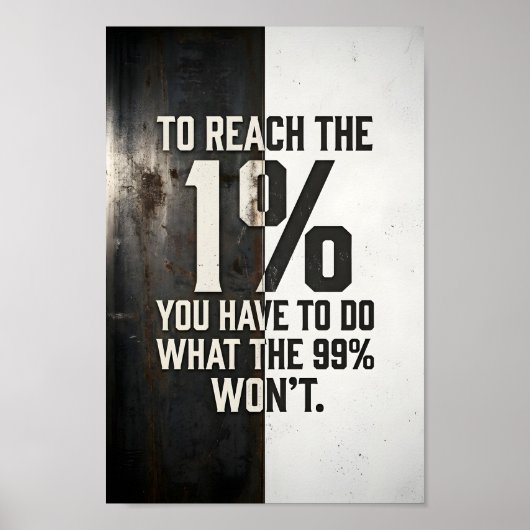 Gym-Motivations-Wandkunst Poster (Vorne)