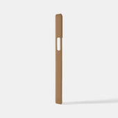 GYM-Motivationsziffern und hellbraun iPhone Hülle (Rechte Seite)