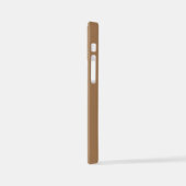 GYM-Motivationsziffern und hellbraun iPhone Hülle (Linke Seite)