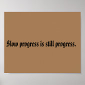 GYM-Motivationsziffern und hellbraunes Poster (Vorne)