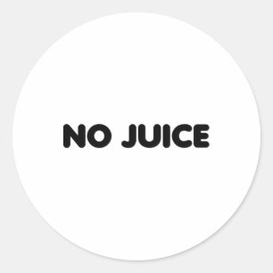 Gym No Juice Clean Bodybuilding Runder Aufkleber