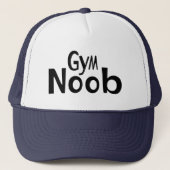 Gym noob truckerkappe (Vorderseite)