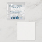 Gym Owner | Fitness Coach | Personal Trainer Terminkarte (Vorne/Hinten)