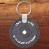 Gym Owner Fitness Instructor Gym Coach Workout Schlüsselanhänger (Vorderseite)