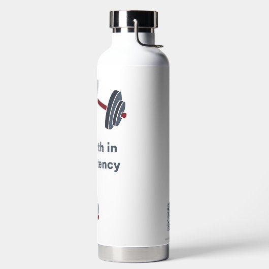 Gym Performance Dumbell Stärke in Konsistenz Trinkflasche (links)