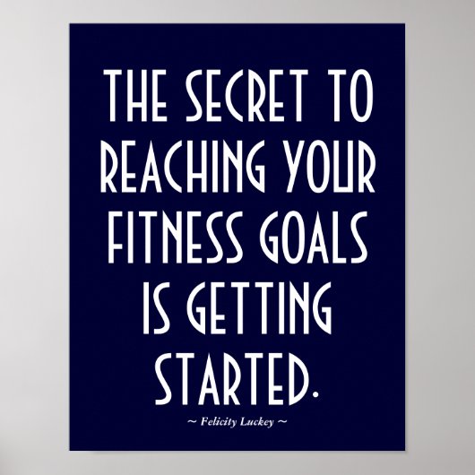 Gym-Poster 43 Poster (Vorne)