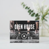 Gym Postkarte (Stehend Vorderseite)