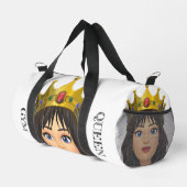Gym Queen-Tasche Duffle Bag (Rechte Ecke)