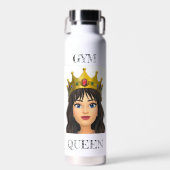 Gym Queen Wasserflasche Trinkflasche (Vorne)