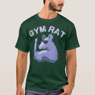 Gym-Rat-Ausarbeiten, Gewichtheben von Kreuzzug T-Shirt