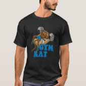 Gym Rat Bodybuilding gegen Mousetragetrübe T-Shirt (Vorderseite)