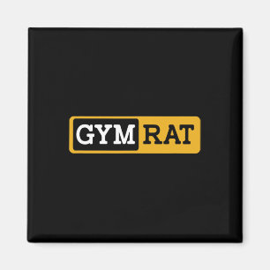 Gym Rat Bodybuilding Workout Bodybuilder Magnet