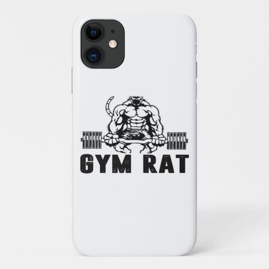Gym Rat Case-Mate iPhone Hülle (Rückseite)