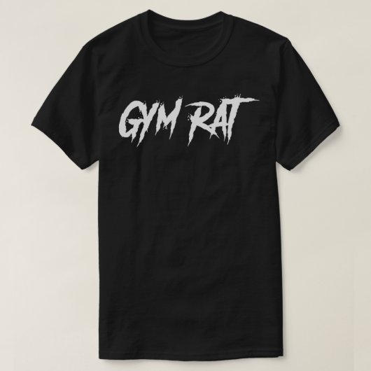 Gym Rat Geschenke Männer Kleidung Hustel Fitness G T-Shirt (Design vorne)