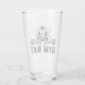Gym Rat Glas (Rückseite)